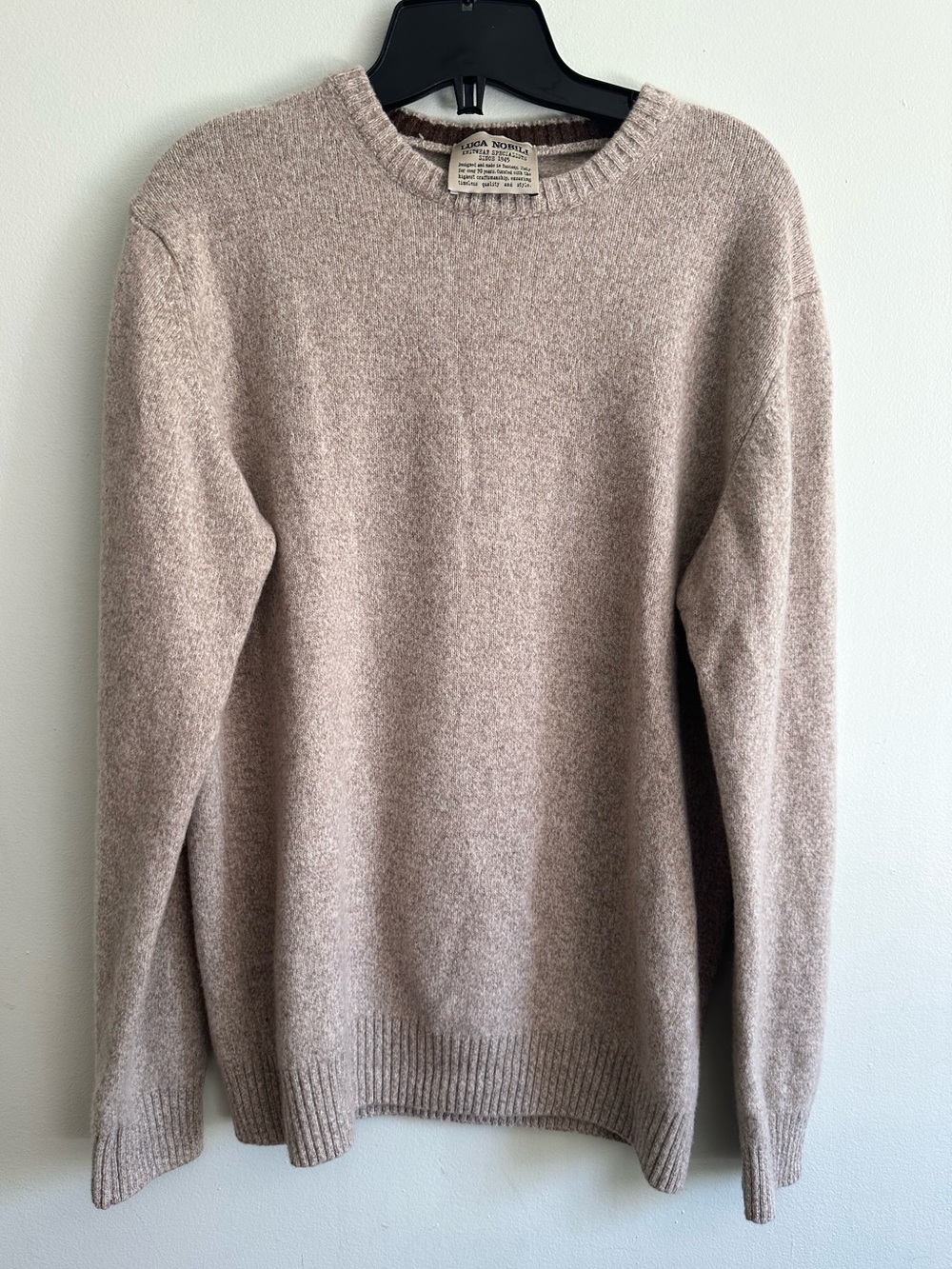 Vintage Luca Nobili Wool Crew Neck Sweater